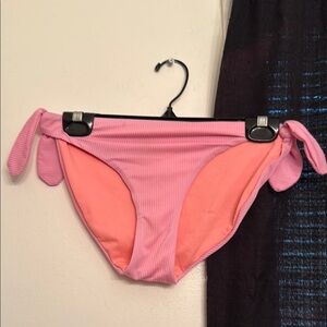 Pink and Coral Bikini Bottom